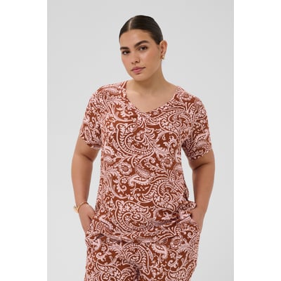 Blouse à manches courtes KAFFE CURVE