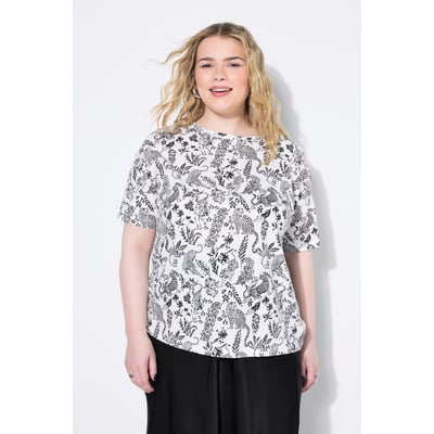 T-shirt oversize, motif léopard STUDIO UNTOLD