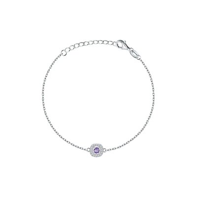 Bracelet en argent 925 et oxyde de zirconium CLEOR