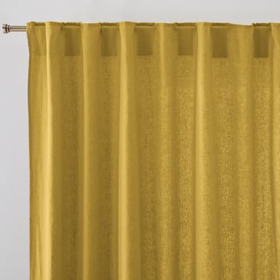 Elba Hidden Tab Linen Curtain LA REDOUTE INTERIEURS