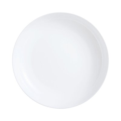 6 assiettes creuses blanches 25cm -FRIEND'S TIME LUMINARC