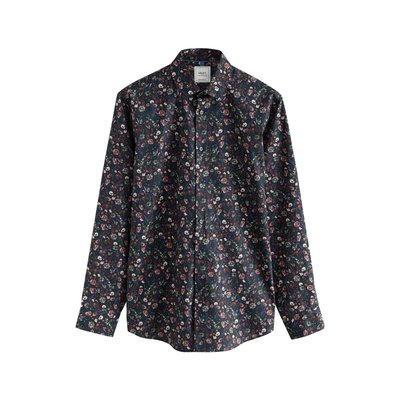 Chemise slim imprimée manches longues NEXT
