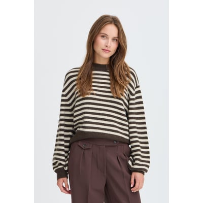 Pull en maille manches longues B.YOUNG