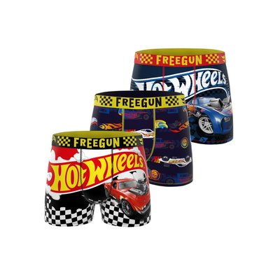 Lot De 3 Boxers Hot Wheels FREEGUN