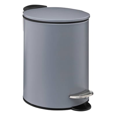 Poubelle salle de bain 3L en métal avec pédale COLORAMA 5FIVE SIMPLY SMART