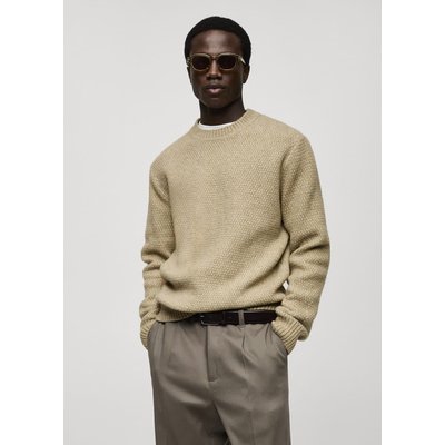 Pull-over maille structure MANGO MAN