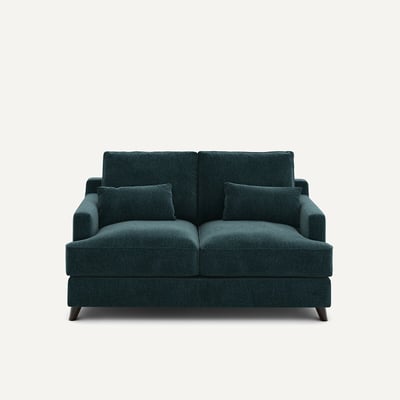 Canapé compact 2 places velours chenille, Alwine AM.PM