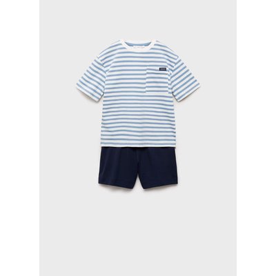 Pyjama court rayures MANGO KIDS