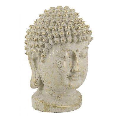 Statue bouddha plâtre DECORATION D’AUTREFOIS