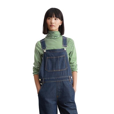 Salopette relaxed en denim rigide bleu foncé MARC O’POLO DENIM