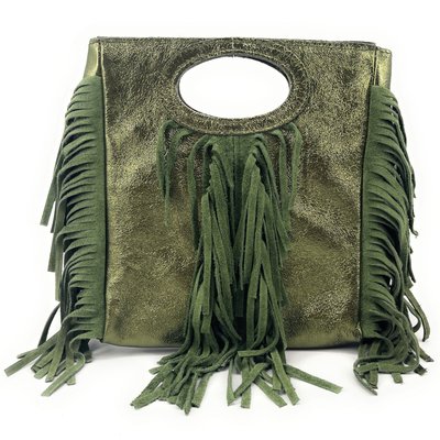 Sac à main en cuir irisé italien ENOLA OH MY BAG