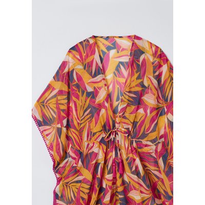 Kaftan uni ou imprimé en voile DAMART