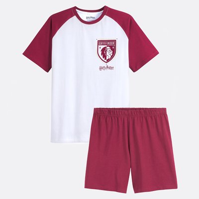 Pigiama Harry Potter Per Bambini – Cotone A Maniche Lunghe, Rosa, Taglia 6 Anni