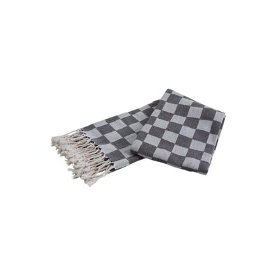 Plaid en coton damier AUBRY GASPARD