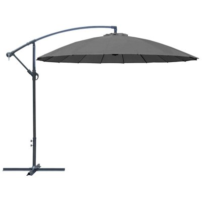 Parasol déporté en aluminium et fibre de verre 3m Pagode PROLOISIRS