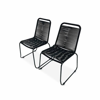 Chaise jardin en corde empilable (lot de 2) BRASILIA SWEEEK