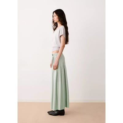 Jupe évasée plissée MANGO TEEN