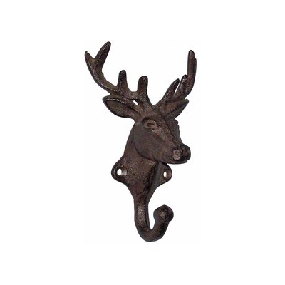 Patère tête de cerf en fonte AUBRY GASPARD