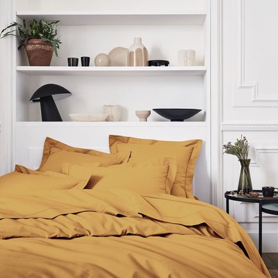 Housse de couette unie en percale de coton, PREMIÈRE ESSIX