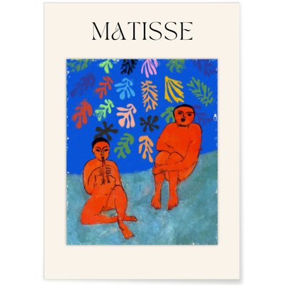 Poster Matisse - Musiciens rouges L'AFFICHERIE