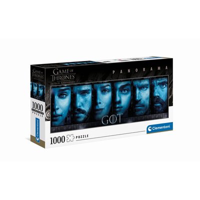 Game of thrones - panorama 1000 pièces CLEMENTONI
