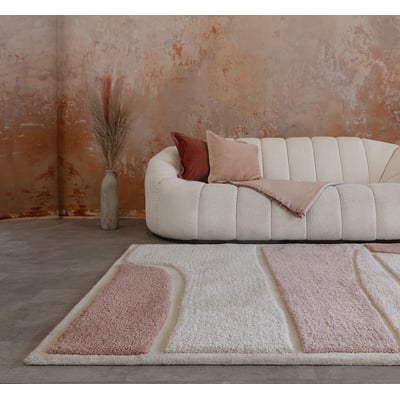 Tonal Abstract Shapes Rug ÉDITÉ