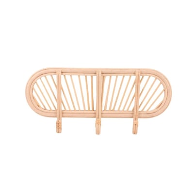 Porte manteau en rotin 45cm ORNAMI