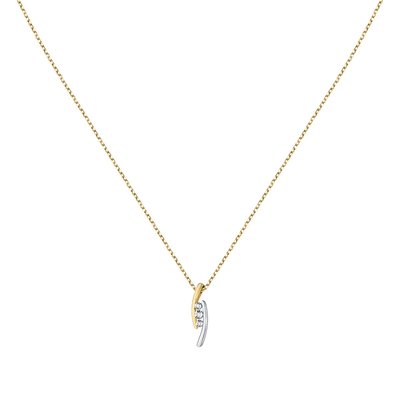 Collier en or 375 et diamant CLEOR