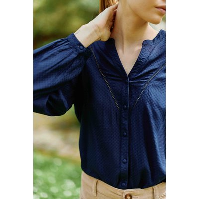 Blouse col v, manches longues BRINA LA PETITE ETOILE