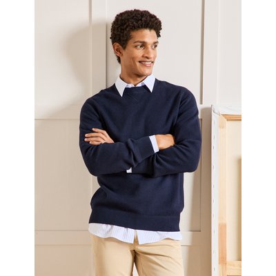 Pull effet sweat coton cachemire CYRILLUS