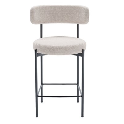 Lot de 2 fauteuils de bar en velours - LILI POTIRON PARIS