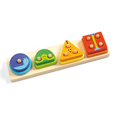 Jeu d'encastrement 1234Basic DJECO