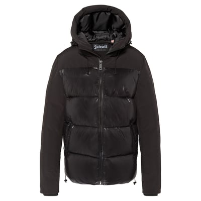 Blouson à capuche bi-matière SCHOTT