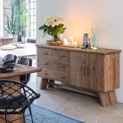 Buffet en bois recyclé  BLAISE MADE IN MEUBLES 