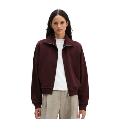 Veste sweat oversize avec du coton recyclé MARC O'POLO