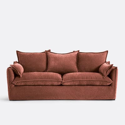 Housse de canapé en polyester chiné, ODNA LA REDOUTE INTERIEURS