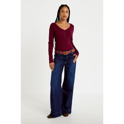 Jean bootcut ceinture amovible CACHE CACHE