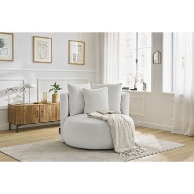Fauteuil tissu bouclette, CESAR BOBOCHIC