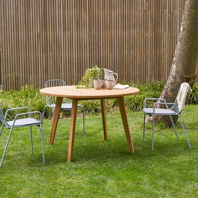 Table de jardin en teck massif 6 pers. MILA TIKAMOON