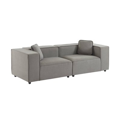 Canapé modulable 2 places tissu déperlant SENSE SWEEEK