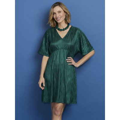 Robe irisée manches papillon DAXON