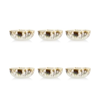 Lot de 6 coupelles en porcelaine 16cm, MAKA NOVASTYL