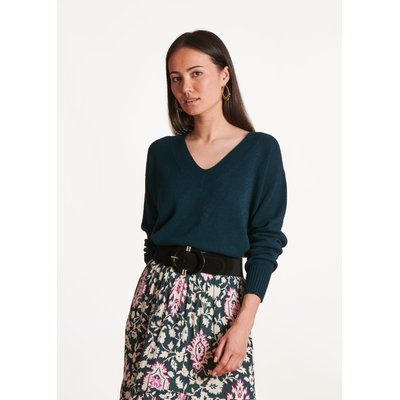 Pull droit à encolure V LA FEE MARABOUTEE