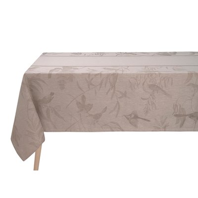 Nappe en Lin, VOLIÈRE LE JACQUARD FRANCAIS