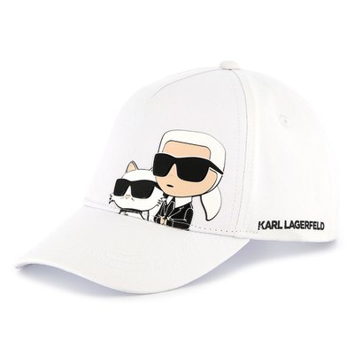 Casquette imprimée réglable KARL LAGERFELD KIDS