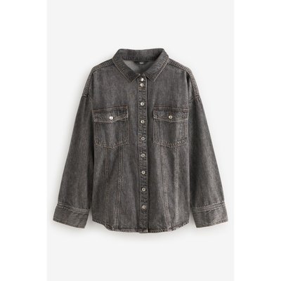 Chemise en jean sans coutures sur le devant NEXT
