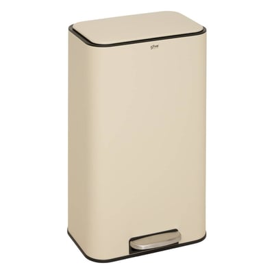 Poubelle rectangulaire à pédale en acier DELTA 5FIVE SIMPLY SMART