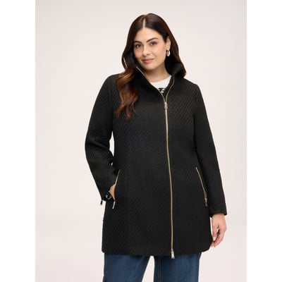 Manteau avec fermeture éclair FIORELLA RUBINO