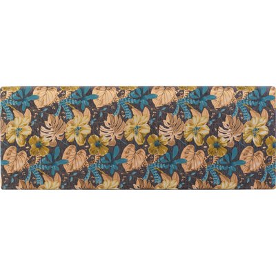Tête de lit florale en bois, Item home RECOLLECTION