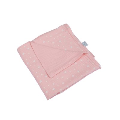 Couverture gaze de coton bebe DOUCEUR D'INTÉRIEUR